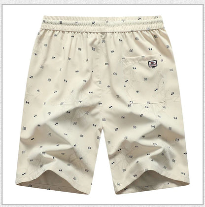 Big Size Men's Casual Shorts Summer Light Weight Shorts Outdoor Sports Cool Breathable Beach Relaxed Fit Cotton Cargo Shorts