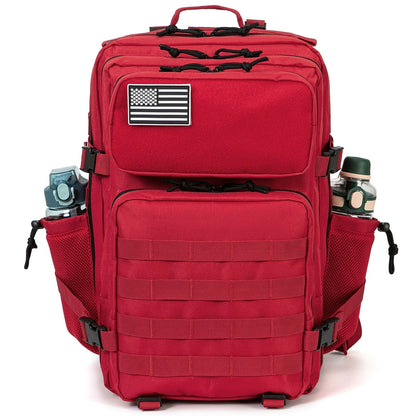 45L Tactical Backpack for Men  Outdoor camping equipment back pack Hiking Survival Rucksack travel backpacks School Bag