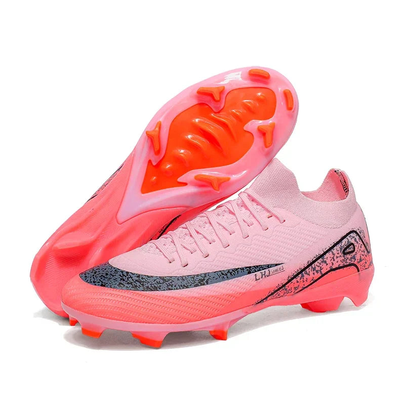 New Men's Football Boots Training FG Top Quality Non-Slip Soccer Shoes Cleats Sneakers Wholesale Drop Shipping Unisex Adult