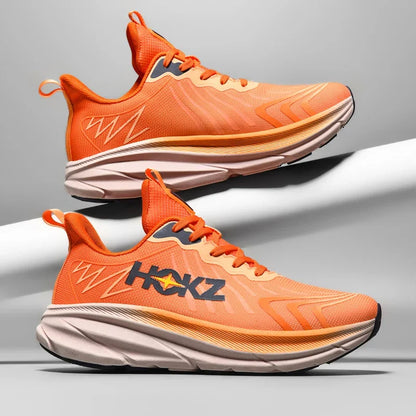 Men Mesh Running Shoes Off-road Shoes Sneakers Outdoor Breathable Trainer Race Luxury shoes Cushioning Couple Non-Slip Fashion