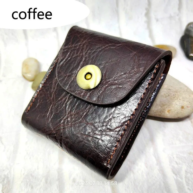 Multifunctional Key Holder Waist Bag Genuine Leather Car Key Case Folding Glasses Belt Pack Men Women 1652cg