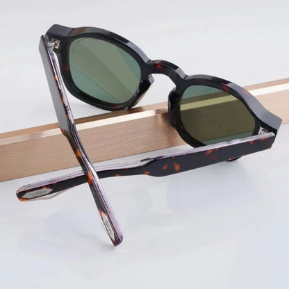 Ins Handmade Sunglasses 10th Anniversary Limited Edition Acetate Brand Classical Design Men Women Prescription Glasses with Case