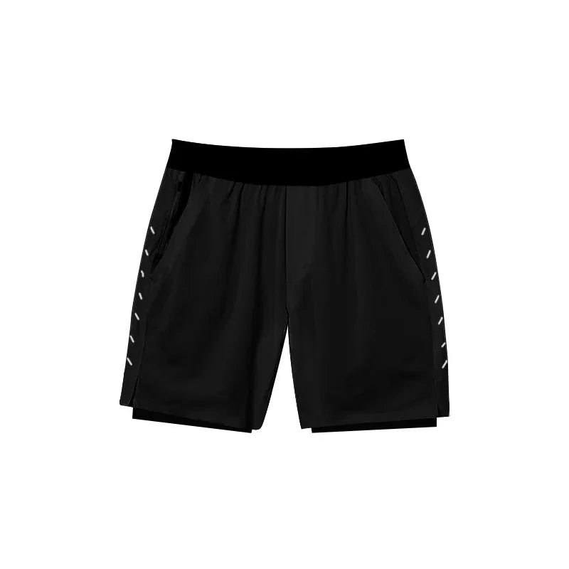 Men's Compression Shorts Quick Dry Elastic Baselayer Summer Gym Running Basketball Fitness Training Casual Sport Quarter Pants