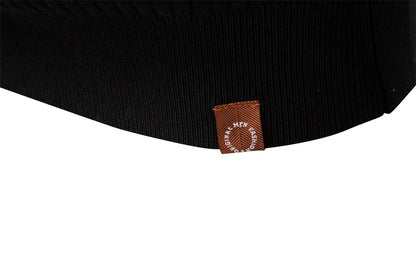 Men's Long Sleeve T-shirt Fall Winter Fashion Knit Slim Fit Polo Sweater Riibed Henry Collar Sweatershirt for Man