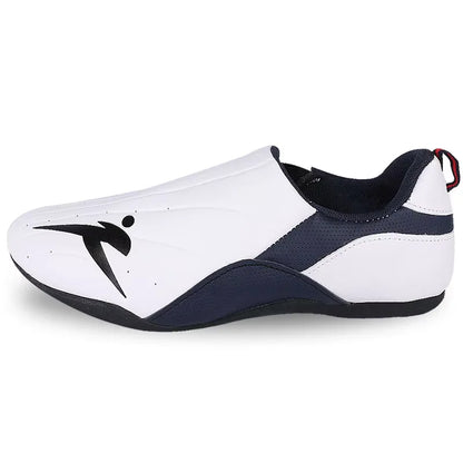 Adult Kids Wear-Resistant Taekwondo Shoes Karate Sneakers Thick Soft Sole Breathable Men Martial Arts Kung Fu Boxing Shoe
