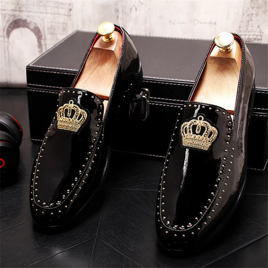 New Arrival Men's Shoes Luxury Designer Leather Casual Driving Oxfords Flats Shoes Mens Loafers Moccasins Italian Shoe For Men