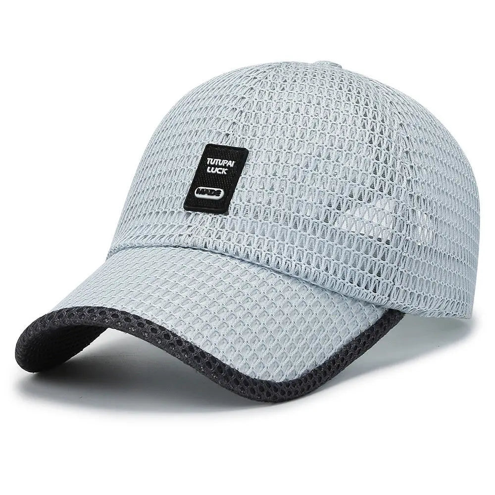 [NORTHWOOD] Men's Mesh Baseball Cap Breathable Summer Caps Dad Hat Outdoor Fishing Hats Bone Gorras Snapback Trucker Cap