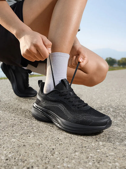 Wear-resistant Comfortable Shock Absorb Lightweight stable Breathable Male Jogging Sneakers 672612223F