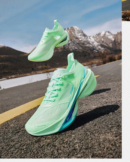 2.0 Men Women Running Sports Shoes Carbon Plate Racing Marathon Rebound Cushioning Male Sneakers 672432201