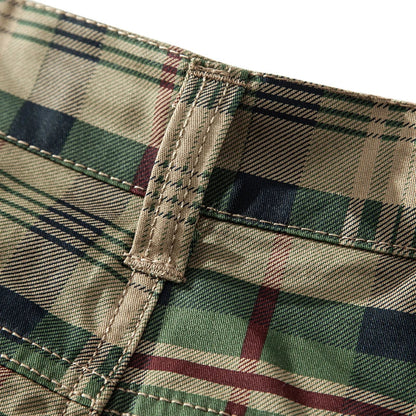 Men Camo Shorts for Men Classic Relaxed Fit Cargo Shorts Multi Pocket Outdoor Hiking Shorts
