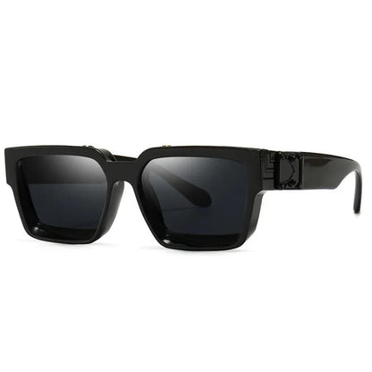 Cycling Brand Rectangle Sunglasses Men Women Luxury Shades Retro Square Sun Glasses Eyewear Trend Punk Eyeglasses For Male