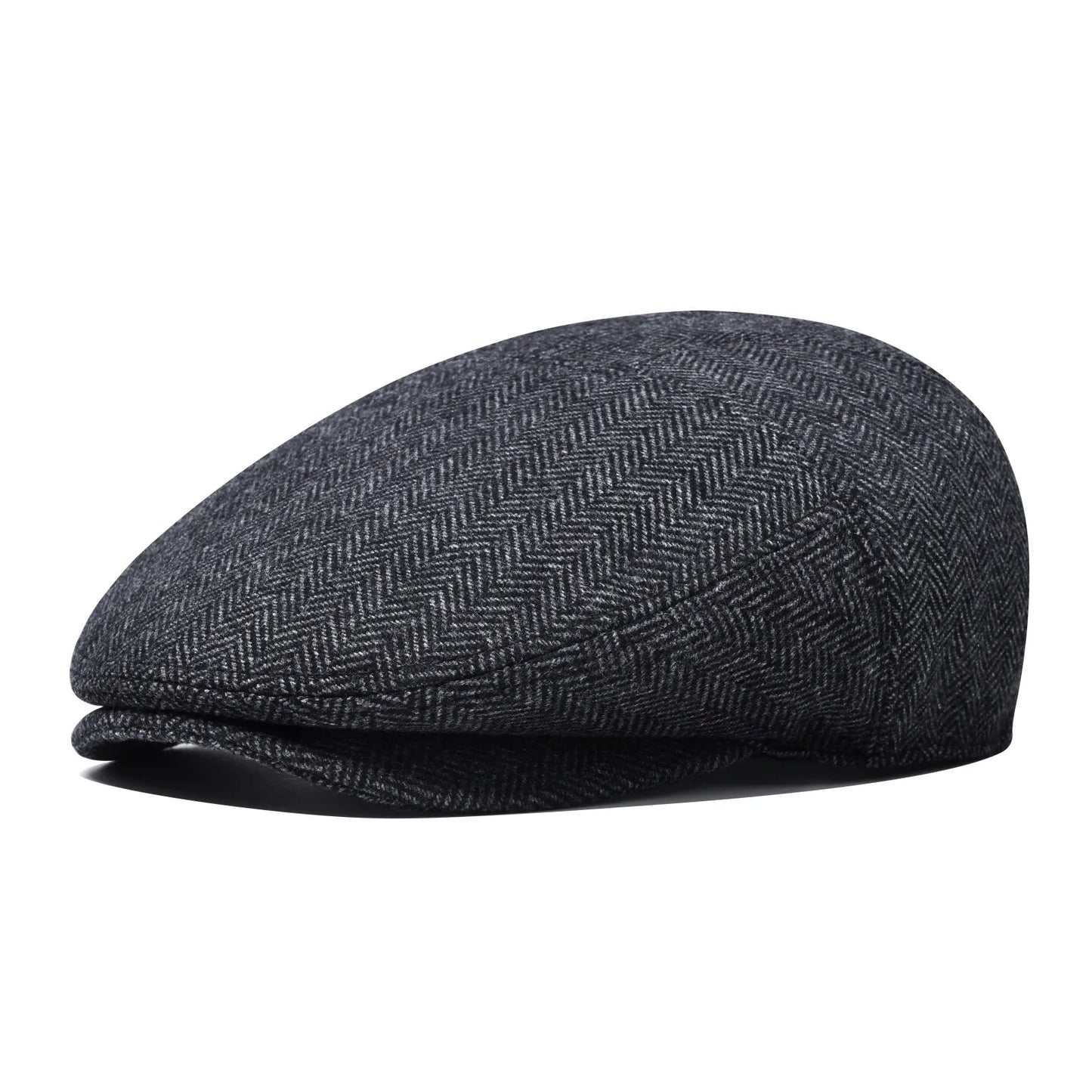 Men Wool Blend XL XXL Ivy Newsboy Cap Classic Tweed Gatsby Cabbie Flat Hat