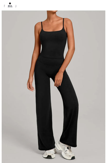 Gym Workout Clothes Women's Casual Wear Outdoor Sports Tight Yoga Suit Naked Feeling Fitness Suit High Waist Yoga Two-piece Set