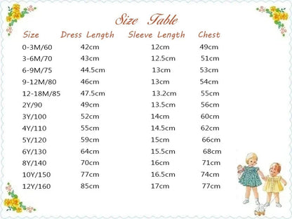 Baby Girl Summer Red Flower Handmade Embroidery Smocked Dress for Christmas Eid Birthday Party Holiday Photography Casual A189