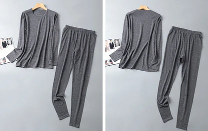100% Merino Wool Base Layer Set Men 150G Winter Merino Wool Thermal Underwear Sets Lightweight Long Sleeve Top Bottom Pants