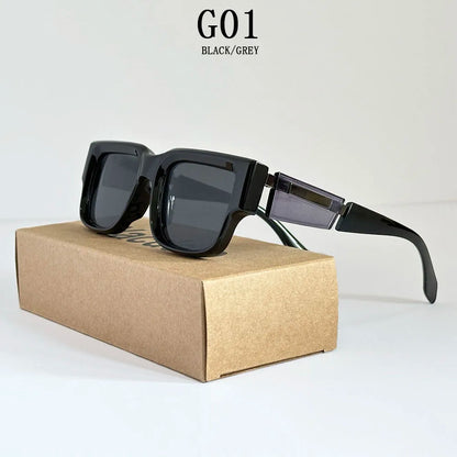 New Square Sunglass Men Luxury Sunglasses Women Vintage Fashion Glasses Summer Vacation Gafas De Sol Hombre Lunette Soleil Femme