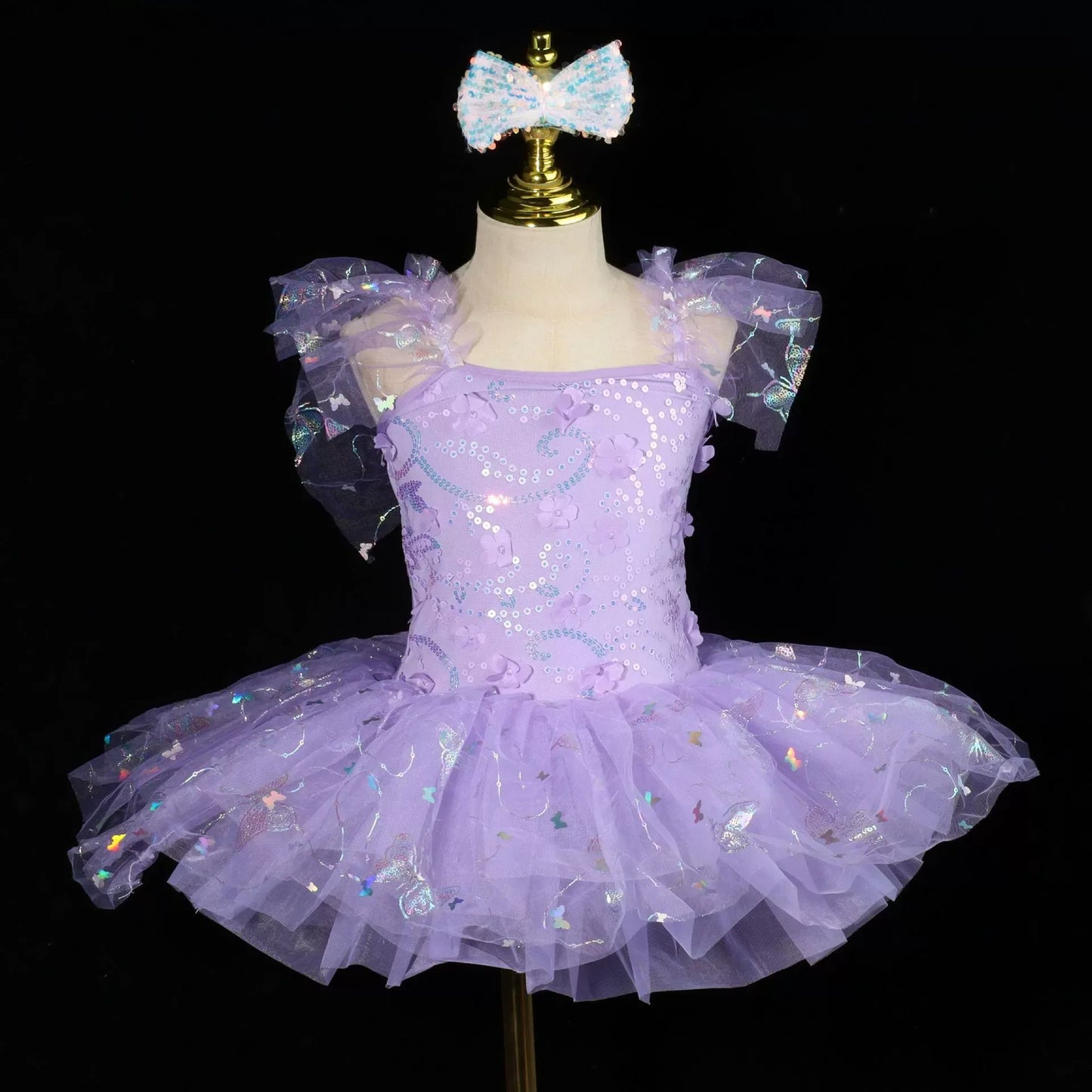 Summer Ballet Skirt Girl Dress Kids Outfit Vestidos Tutu Girls Dresses Dance Costume Baby Clothing Ballerine Children's Day