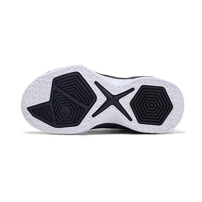 Kids Basketball Shoes Non-slip Breathable PU Leather Basketball Training Sneakers Boys Girls Sports Shoes Children Running Shoes