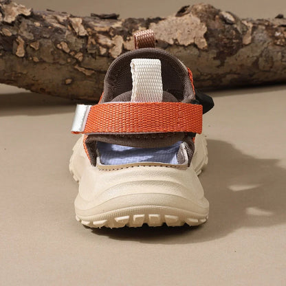 2026 New Summer Children Sandals For Boys Mesh Breathable Kids Sport Shoes Soft Sole Fashion Toddler Boys Beach Sandals EU21-30