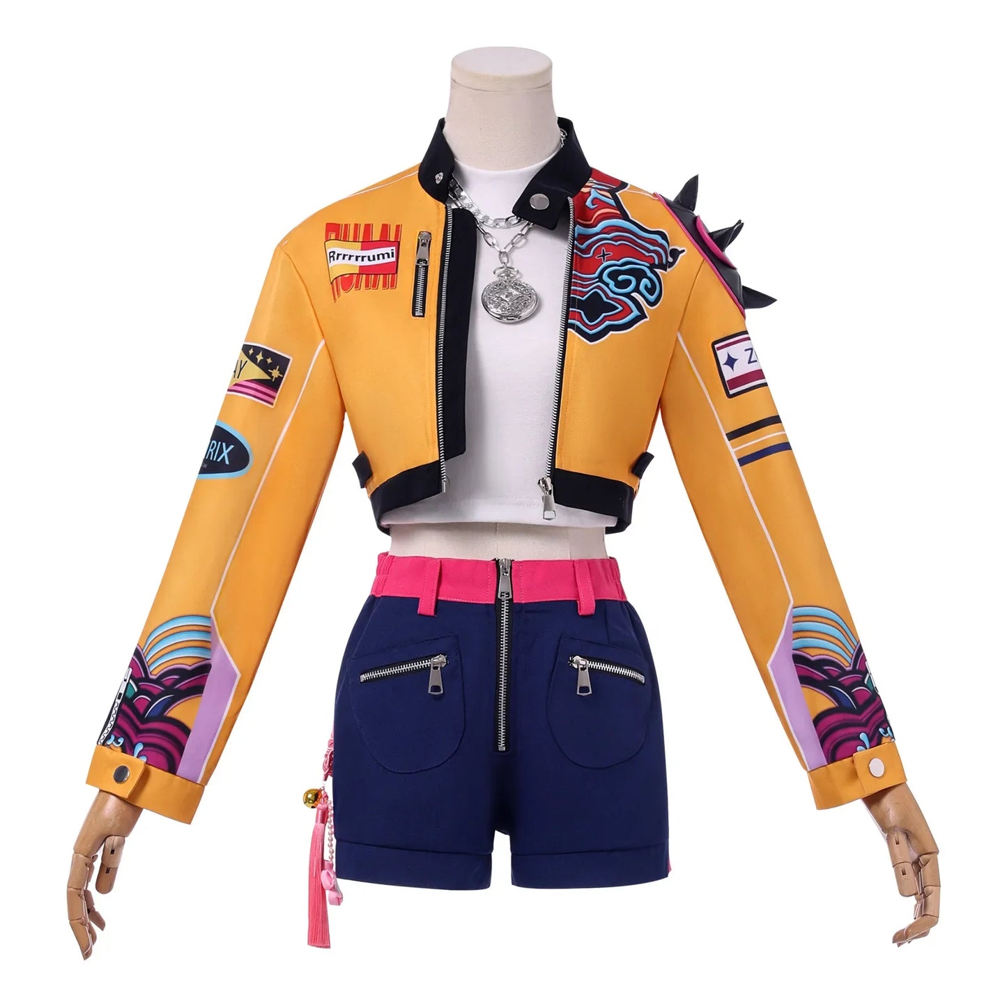 Costume Zoey Rumi Mira Cosplay Pop Singers Womens Halloween Outfits with Accessories
