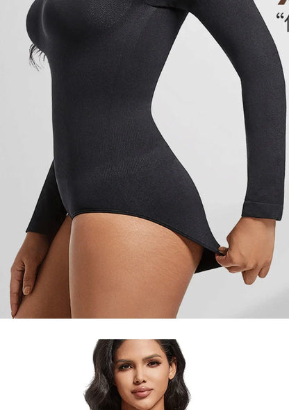 Body Shapewear Bodysuit Tummy Control Women Hooks Crotch Body Shaper Jumpsuit for Abdomen Control