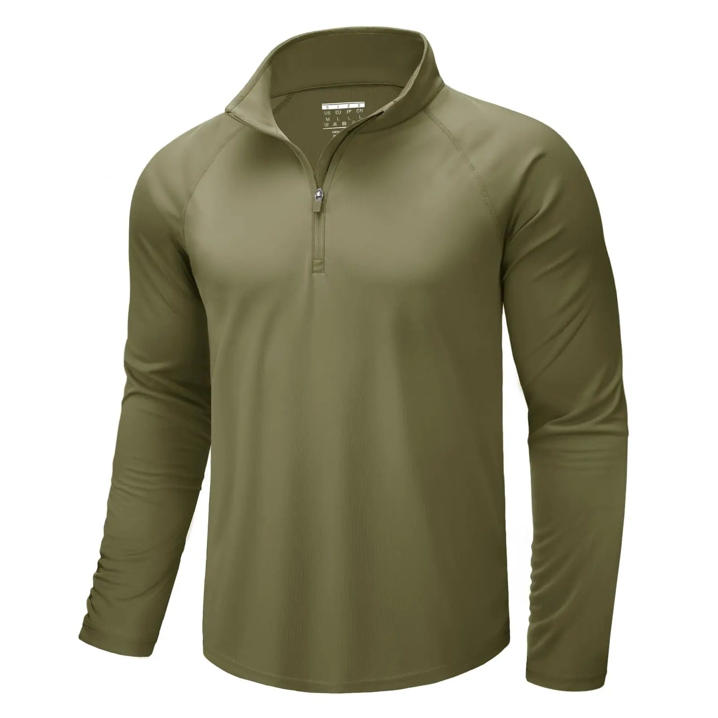 Mens UPF50+ UV Protection T-Shirt Lightweight Long Sleeve Quick Dry Fishing Shirt Outdoor Hiking Workout Rash Guards