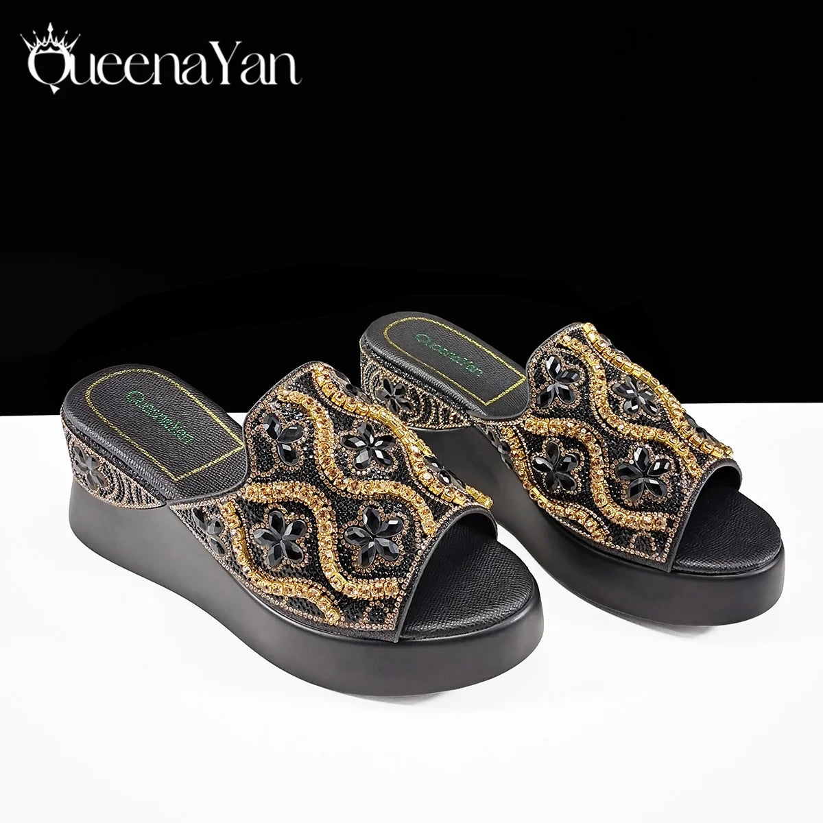 High Quality 2025 Newst Hot Selling Open Toe Slingback Sandals with Bag Set in Green Color For Women Wedding Party