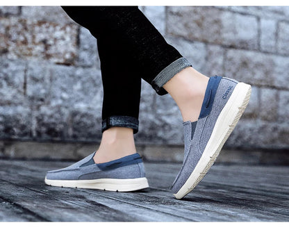 Loafers For Men Shoes Autumu New Men Canvas Shoes Classic Leisure Shoes Comfortable Breathable Sneakers For Men Loafers