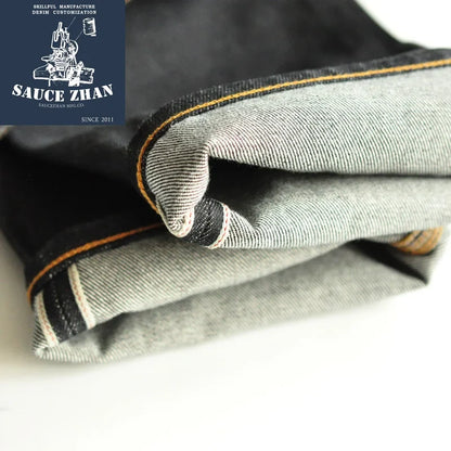 Jeans for Men  Denim Jeans Unwashed BLUE Jeans 14.5 Oz Motorcycle Jeans
