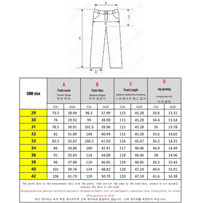 Big Tall Clothes Men's Jeans Extral Long Leg Length Straight Denim Pant Male Lengthened Trouser Slim Thin 190cm 200 Cm 120cm 110