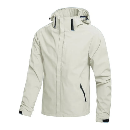 Men's Outdoor Waterproof Raincoat Lightweight Cycling Coat with Hood Streetwear Hiking Windproof Jacket Climbing Outdoor Jackets