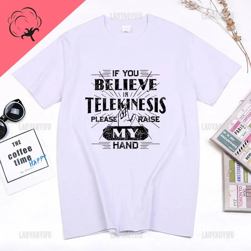 I Lost An Electron Tom Holland Same Style Graphics T Shirt Men Women High Quality Cotton T-shirts Fashion Streetwear Ropa Hombre