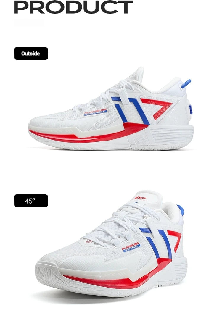 Men's Basketball Shoes 2025 Spring Rebound Breathable Men's Sports Shoes Marathon Carbon Sneakers 875219120003