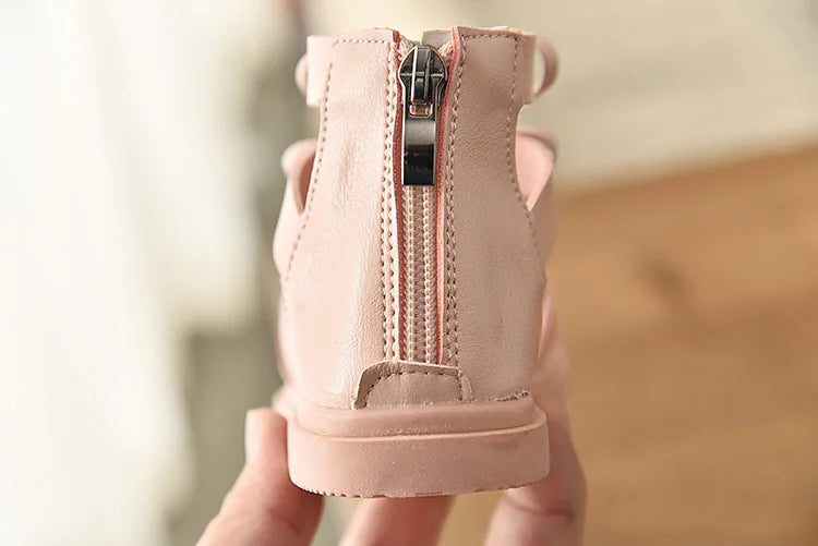 Size 21-36 Kids Sandals For Girl Summer Outdoor Beach Shoes Girls Gladiator Sandals Small Cute Bowknot Baby Toddler Girl Sandals