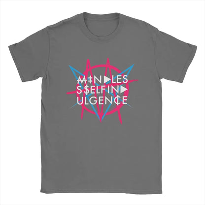 2025 Vintage Mindless Self Indulgence Idol T-Shirt Men Crewneck Cotton T Shirt Punk Band Music Short Sleeve Tee Summer Tops