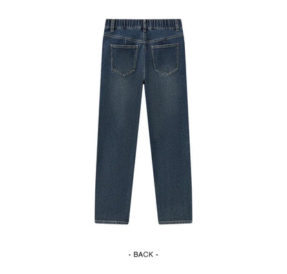 Jeans Women Minimalist Pants Autumn 2025 New Versatile Tapered Trousers