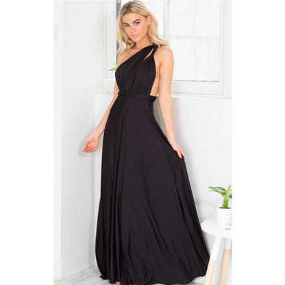 Sexy Women Multiway Wrap Convertible Boho Maxi Club Red Bandage Long Dress Party Bridesmaid Infinity Robe Longue Femme
