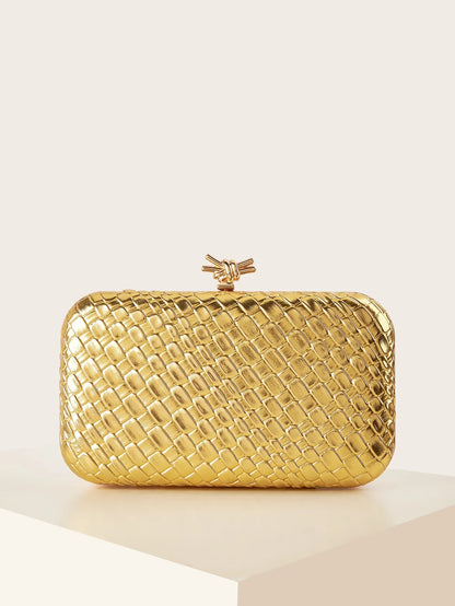 Women's Fashion Snake-Print Clutch Bag, Evening Bag, Clutch Bag to Match Evening Dresses, Detachable Shoulder Strap, Suitable for Prom, Parties, Wedding Season, Carnivals, Holiday Gatherings, Business Commuting, Women's Gift