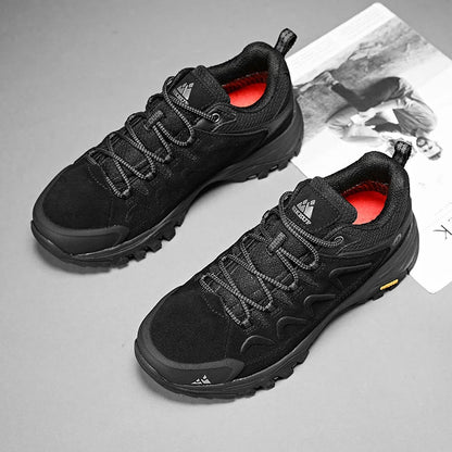 Leather Men Shoes for Men's Casual Shoes Fashion Waterproof Winter Luxury Designer Brand Work Boots Man Non-slip Sneakers