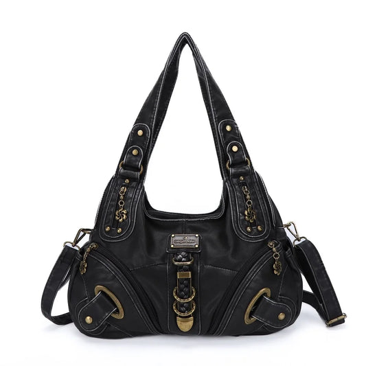 Vintage Women Handbags Shoulder Bag Top-handle Handbag Fashion Vintage Dumpling Pack Shoulder Bag Tote Bag Hobos Large Purse