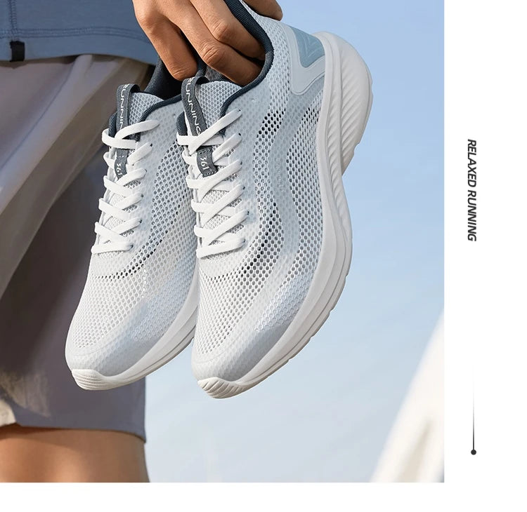 Wear-resistant Comfortable Shock Absorb Lightweight stable Breathable Male Jogging Sneakers 672612223F