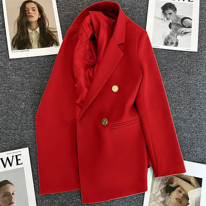 2026 Spring Autumn New Women's Jacket Chic Elegant Casual Sports Female Suit Coat Korean Fashion Jacket Women Blazers Outerwear