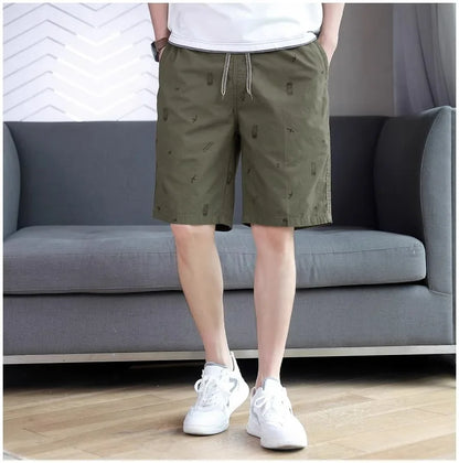 Mens Cotton Shorts Sport Casual Shorts Men's Light Weight Running Shorts Gym Cool Breathable Shorts