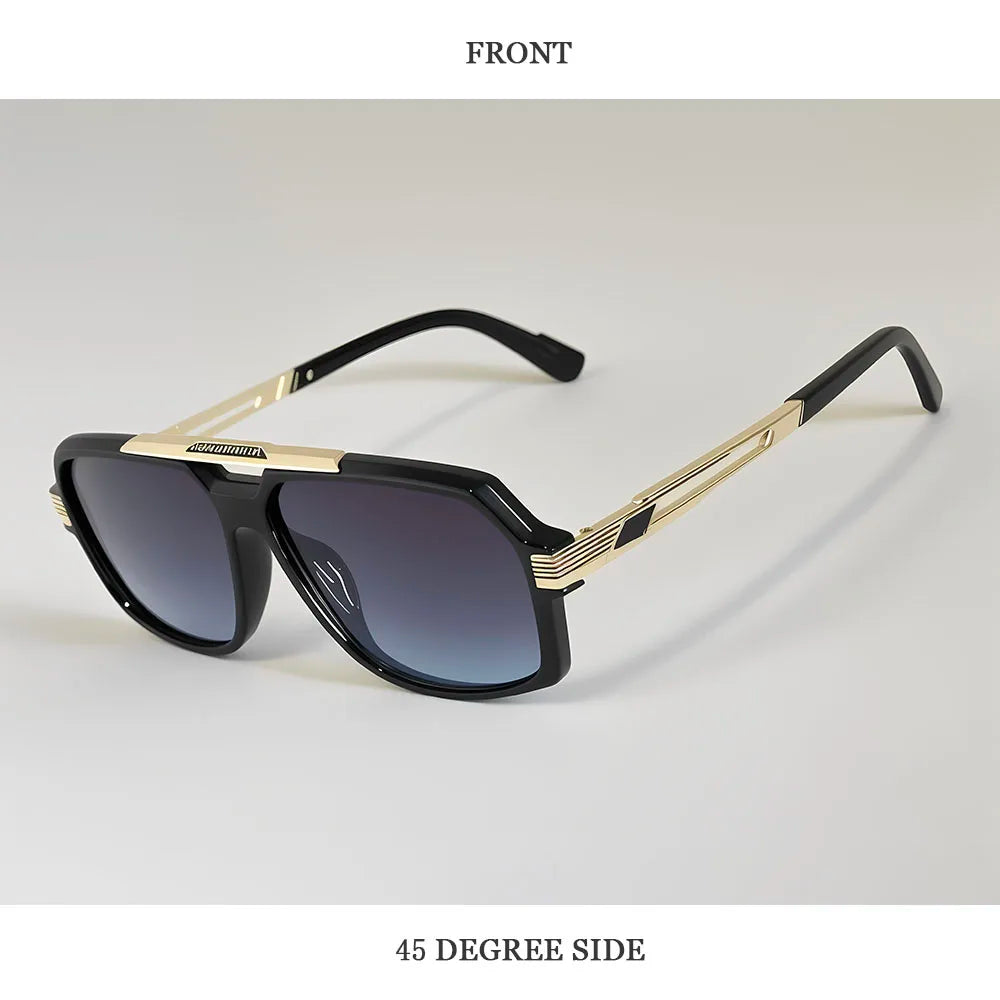 Brand Design Square Sunglasses Women  UV400 Protection Sunglass Men Beach Vacation Fashion Glasses Gafas De Sol Hombre Zonnebril