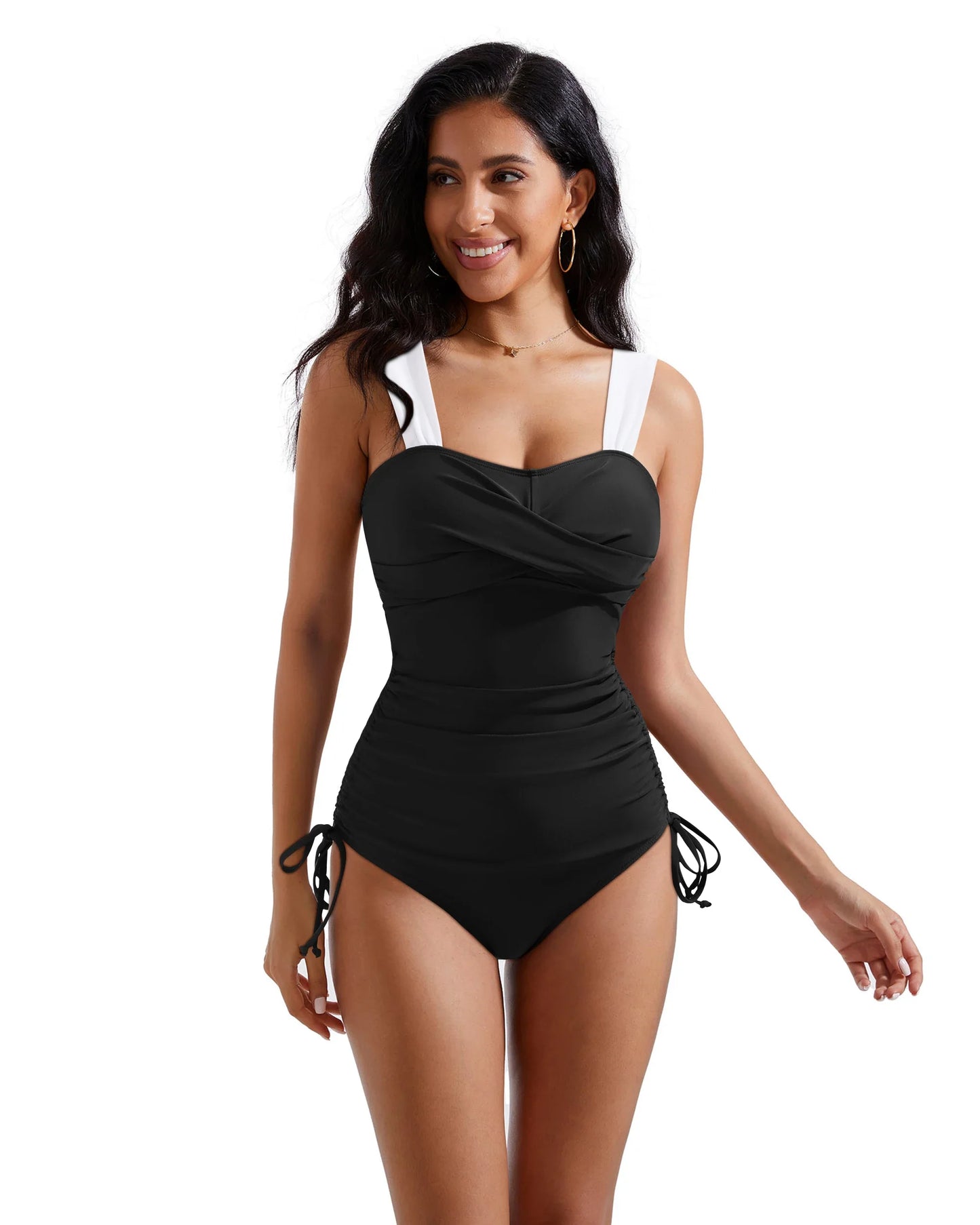 Summer Sexy One Piece Swimwear Large Size Push Up Women Plus Size One Piece Swimsuit Bodysuit Bathing Suit Pool Beachwear Femme