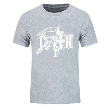 New DEATH ROCK BAND HEAVY METAL Men T-shirt Casual Round Neck Oversized Cotton T Shirt Birthday Gift Tshirt Fashion Streetwear