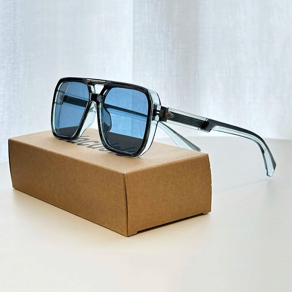 New In Vintage Sunglass Men Luxury Square Sunglasses Women Fashion Glasses Dropshipping Gafas De Sol Hombre Lunette Soleil Femme