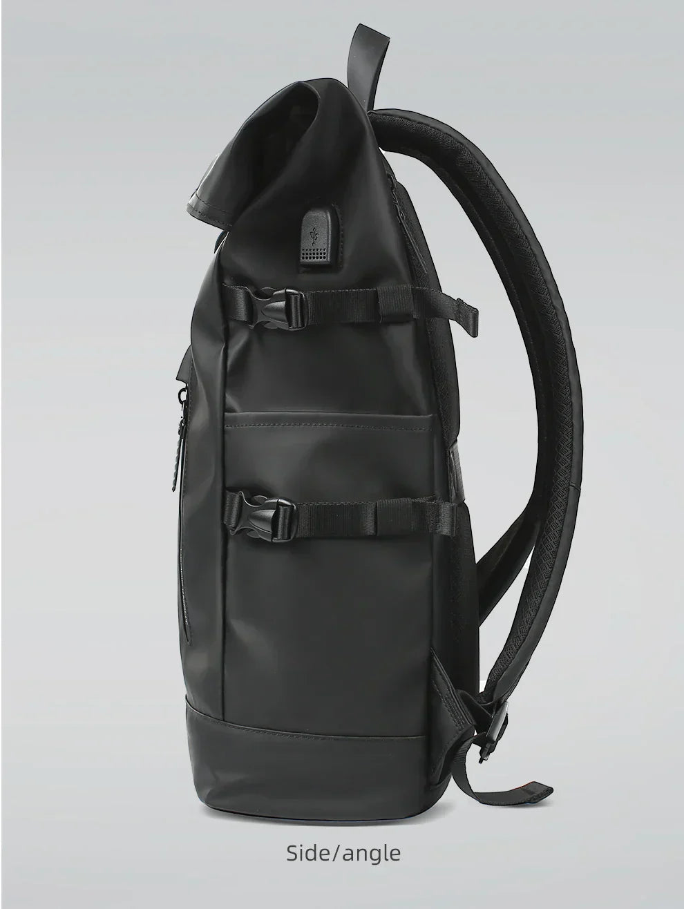 Expandable Travel Backpack Men Large Capacity Waterproof 15.6” Laptop Bag Hiking Rucksack Cycling Daypack Bag with USB Port