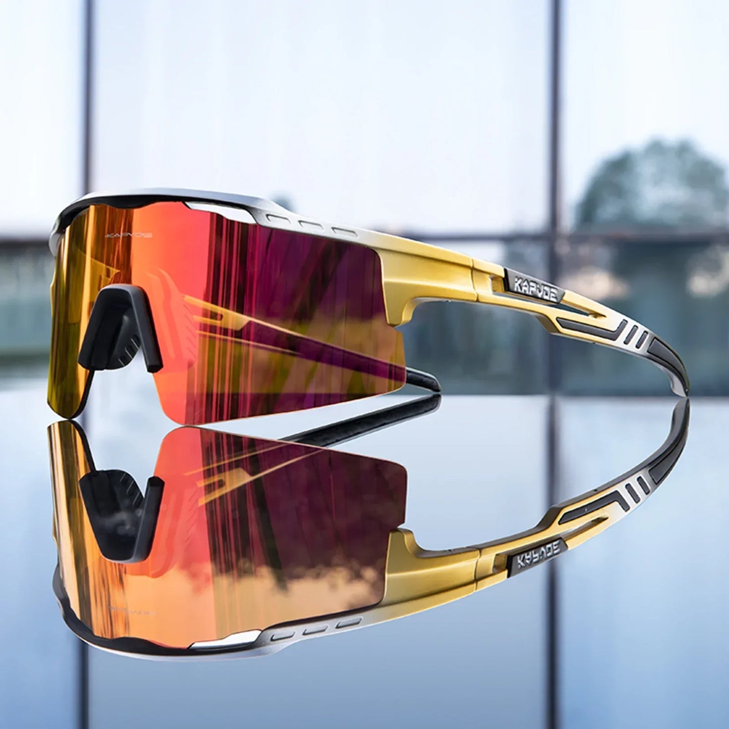 Photochromic Cycling Glasses MTB Riding Skating Sunglasses UV400 Polarized Fishing Goggles Man Woman Bike Bicycle Eyewear