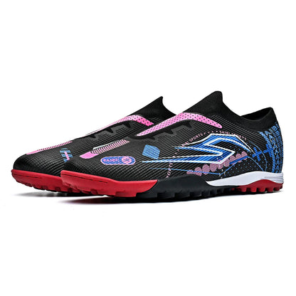 Athletic TF Turf Soccer cleats PU Fabric Skin-friendly Upper Rubber Non-slip Sole Reliable Quality Training Footwear